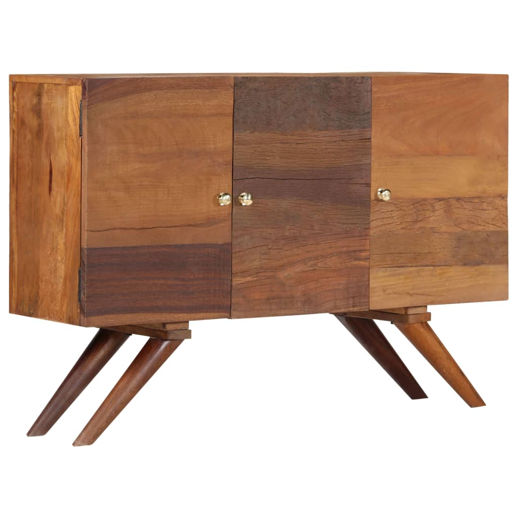 vidaXL Sideboard Brown Solid Reclaimed Wood 43.3"x11.8"x29.5"-11