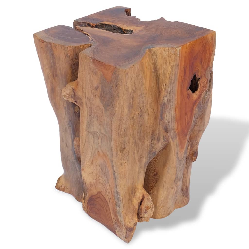 vidaXL Stool Solid Teak Wood-2