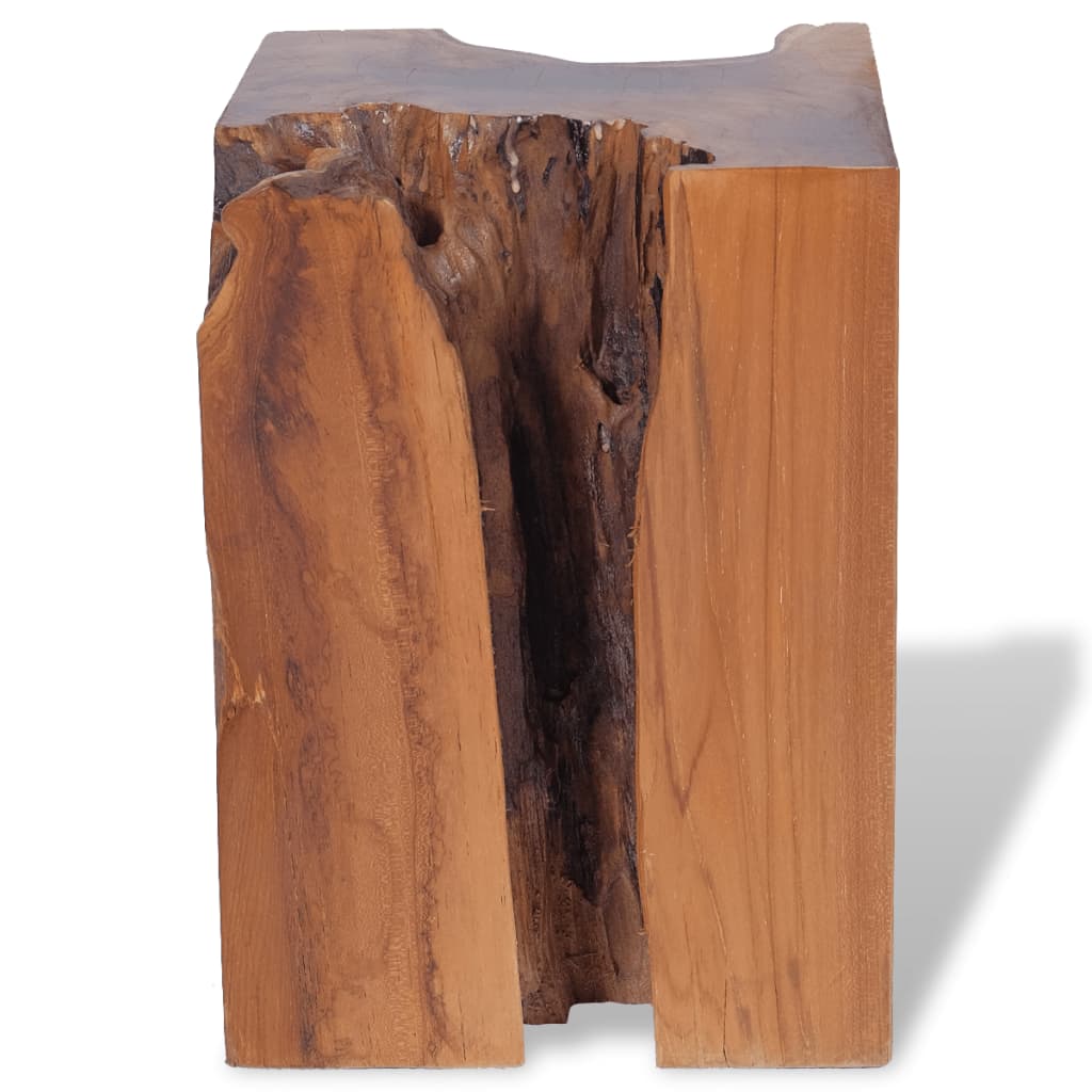 vidaXL Stool Solid Teak Wood-5