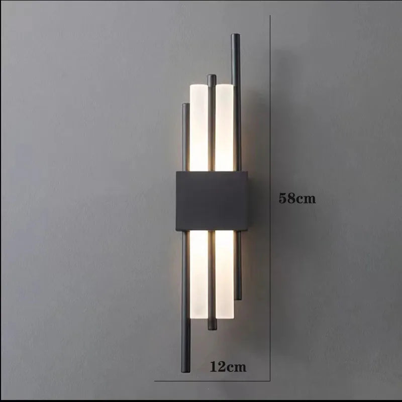 Modern style bedroom LED wall lamp