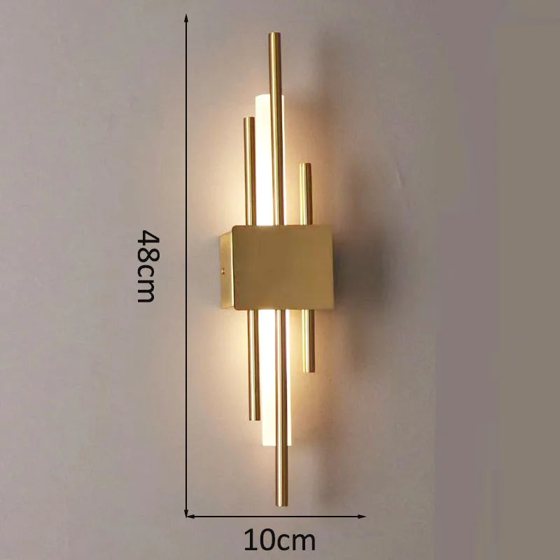 Modern style bedroom LED wall lamp