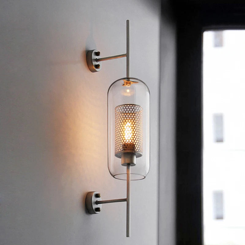 Modern Glass Wall Lamp