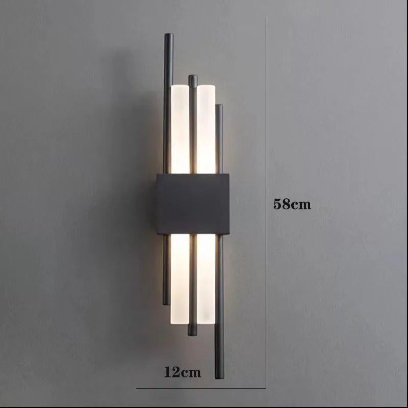 Modern style bedroom LED wall lamp